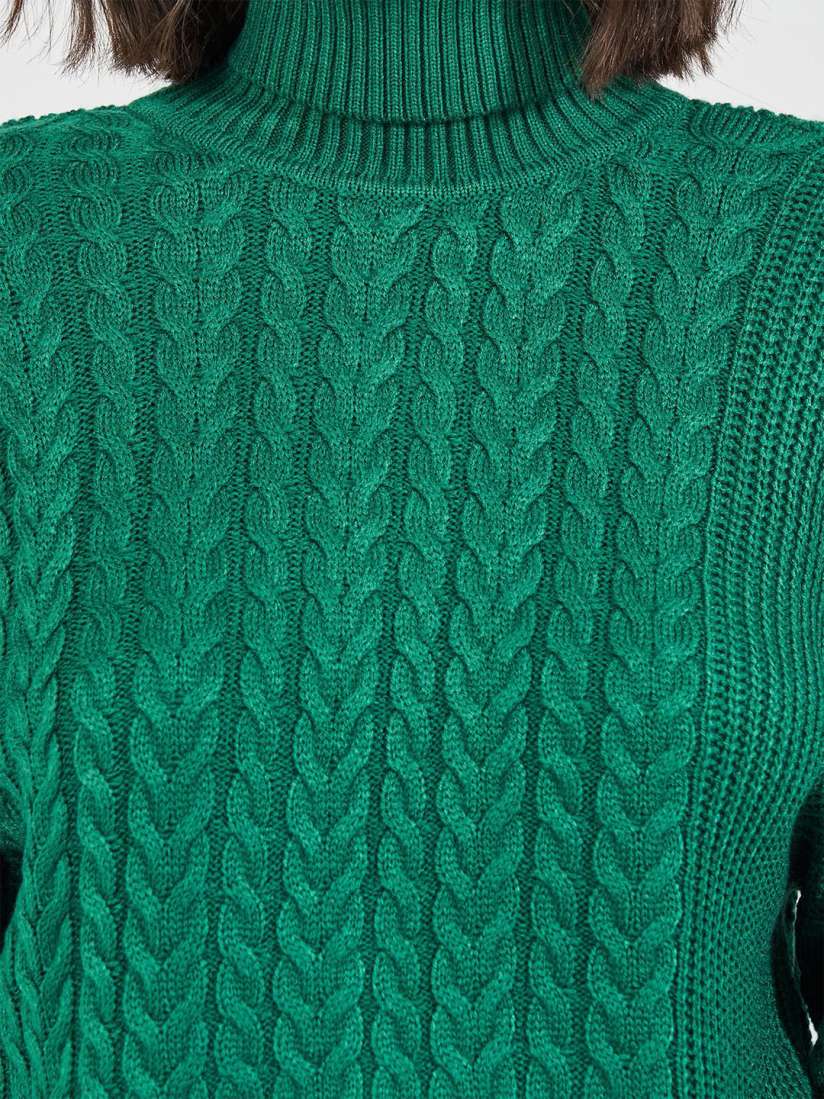 BIBIY. MADE | NANCY TURTLE KNIT GREEN｜Bibiy.