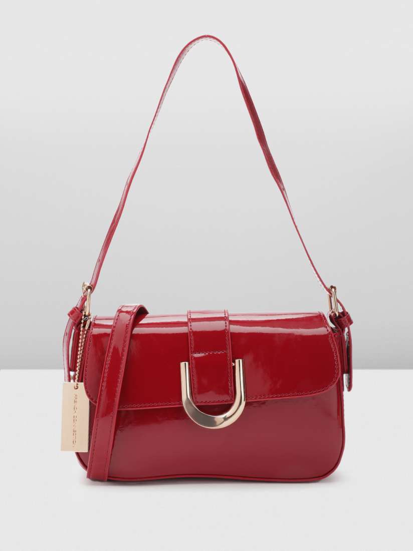 Buy French Connection Baguette Shoulder Bag Handbags for Women 30650036 Myntra