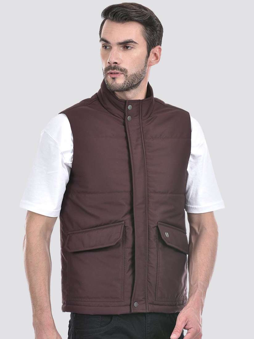 Buy Numero Uno Men Mock Collar Solid Casual Padded Jacket Jackets for Men 31402643 Myntra