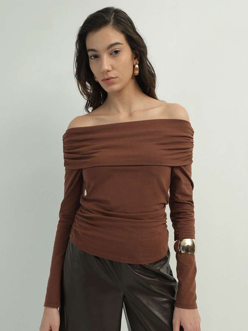 H&m bardot top clearance