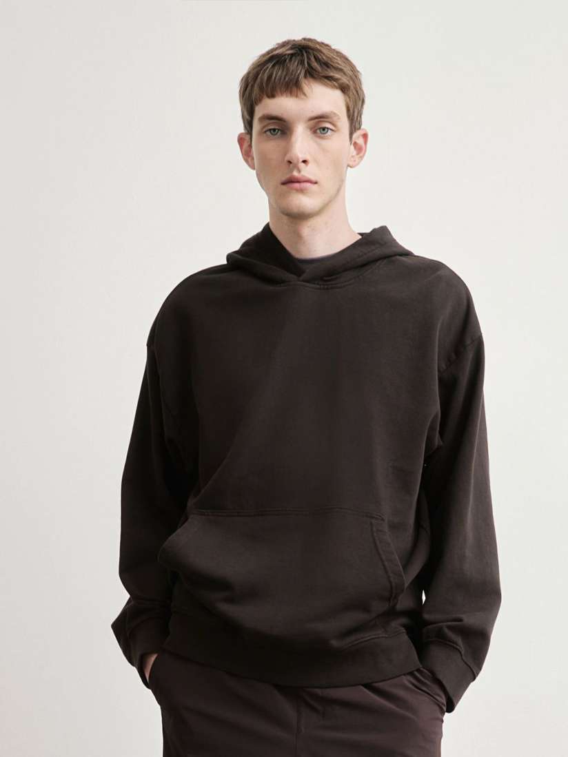 H&m washed hoodie new arrivals