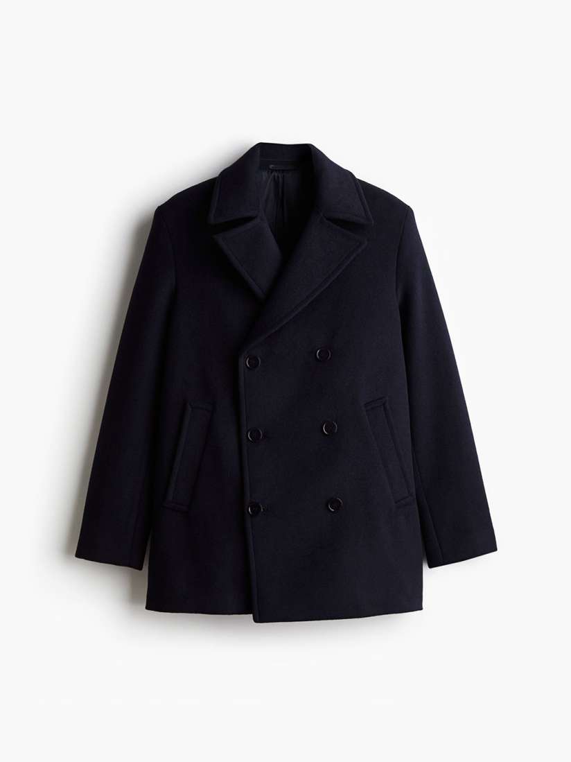 Pea coat mens h&m deals