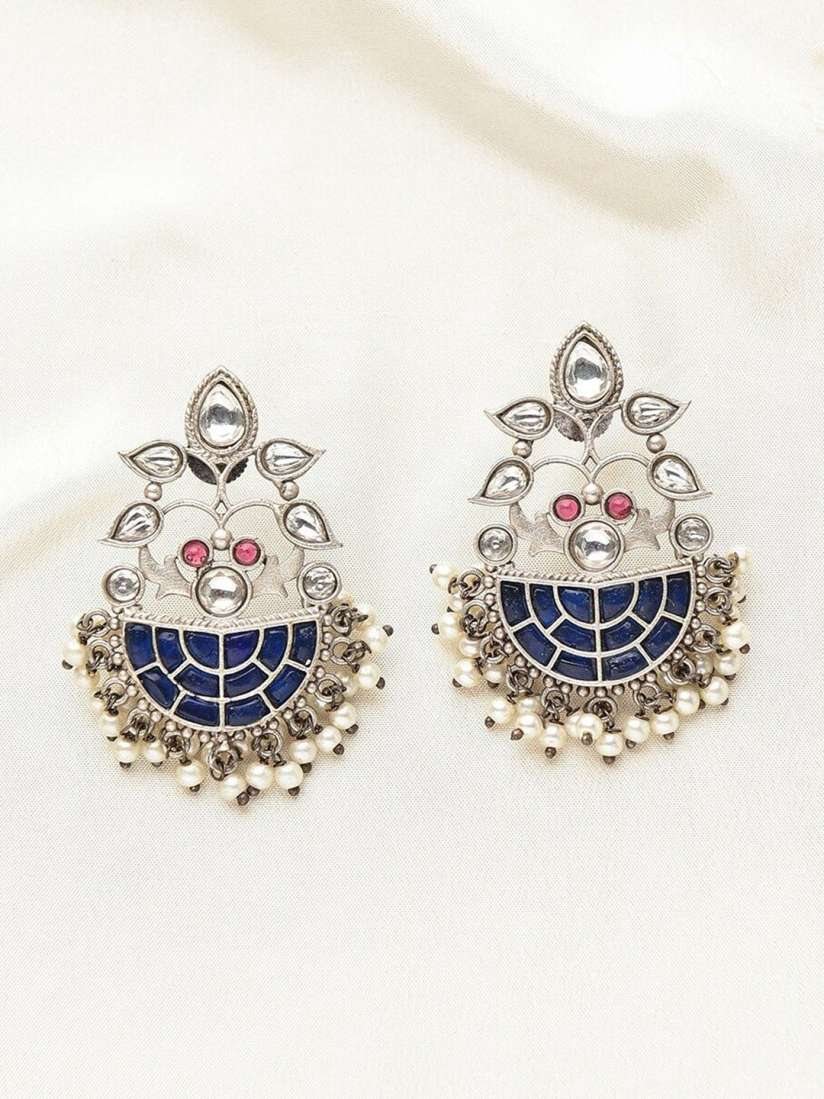 Jaypore shops 2025 silver jhumkas