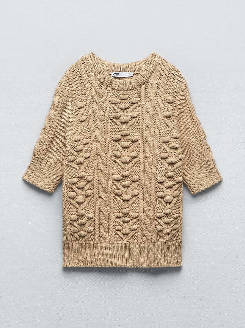 Sweater Zara Zara Womens Knitwear Buy ZARA Women Brown Sweaters