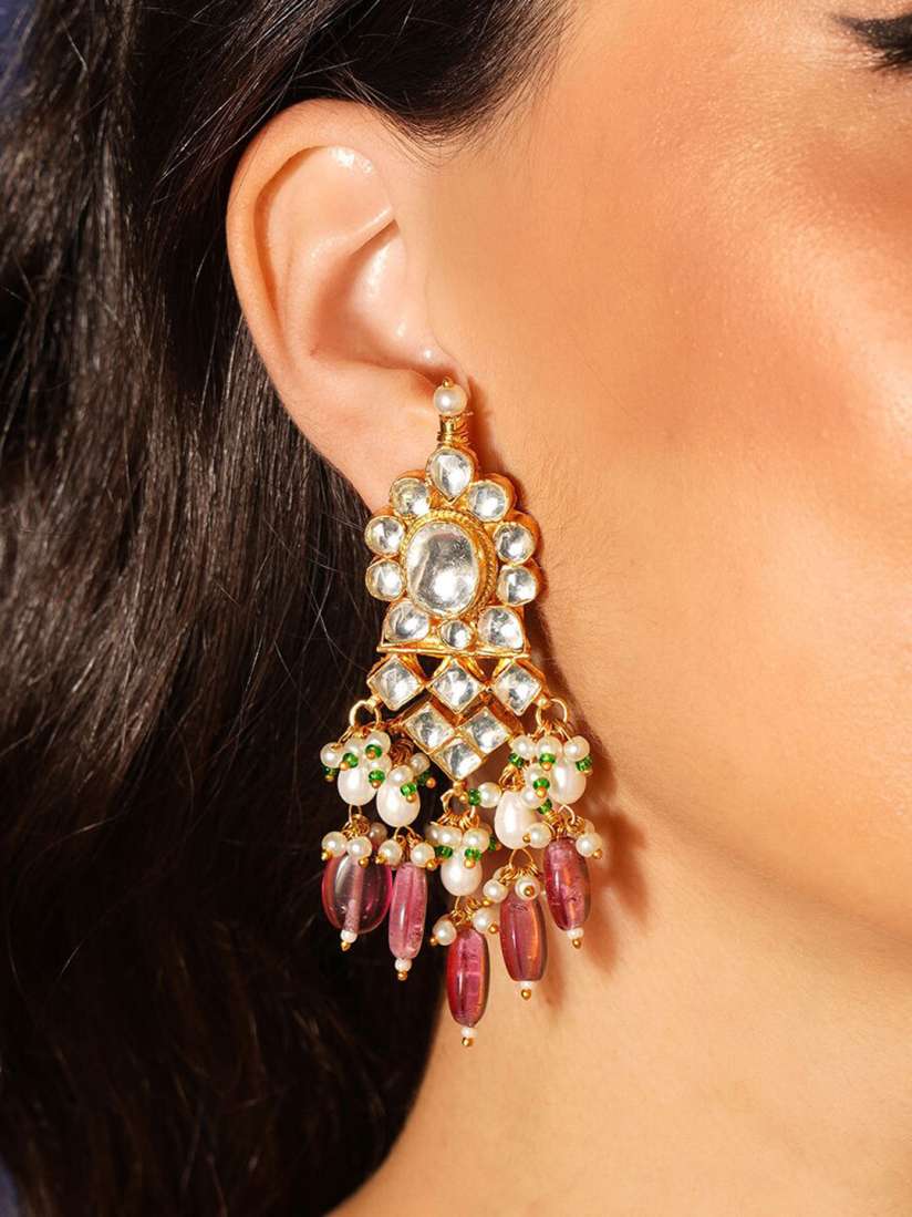 Buy JAYPORE Contemporary Studs Earrings Earrings for Women 31191220 Myntra