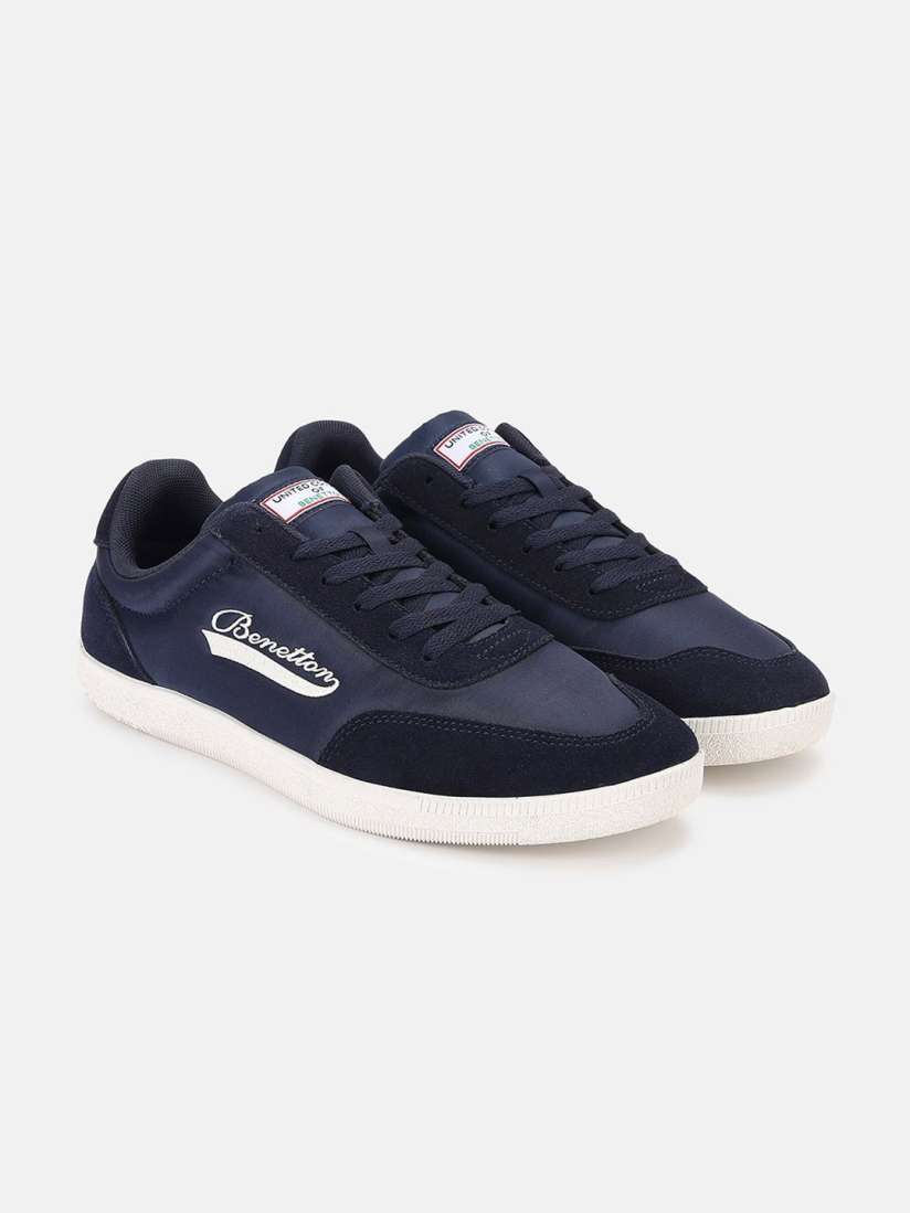 Buy United Colors of Benetton Men Suede Round Toe Lace Ups Sneakers Casual Shoes for Men 31451847 Myntra