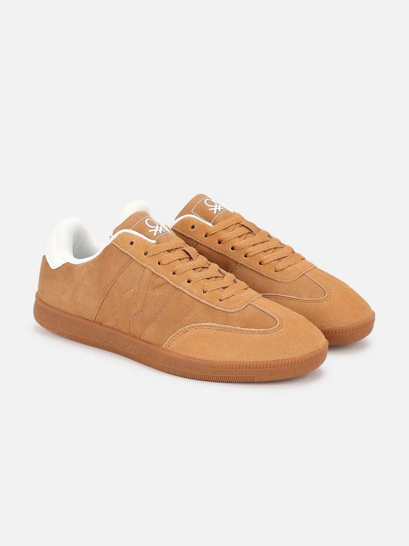 Buy United Colors of Benetton Men Textured Suede Lace Ups Sneakers Casual Shoes Casual Shoes for Men 31451860 Myntra