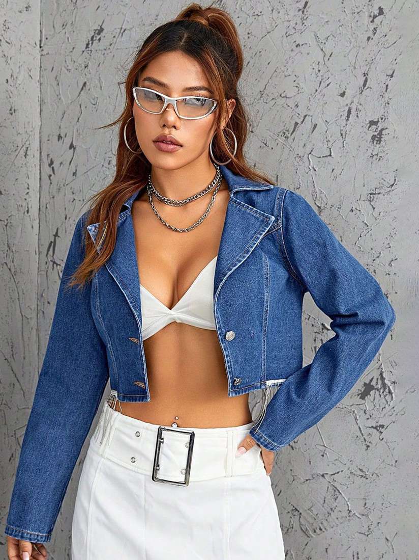 Lulu and sky denim jacket outlet