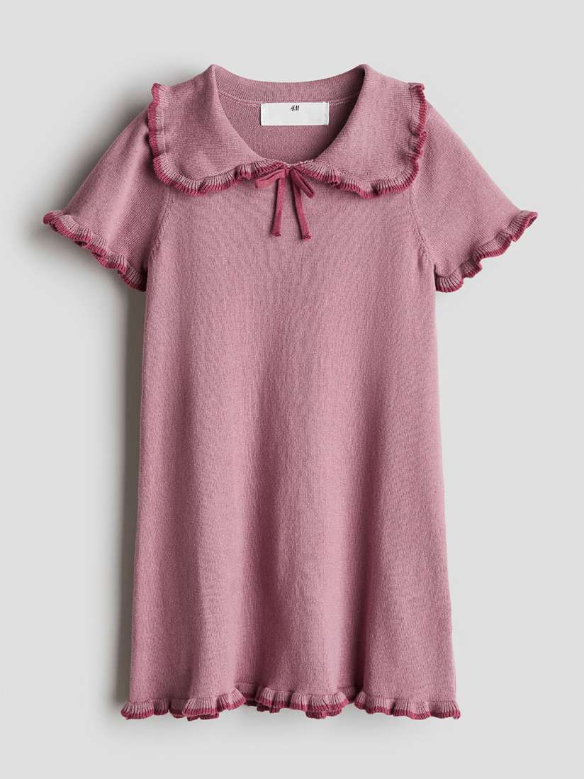Peter pan collar dress h&m clearance