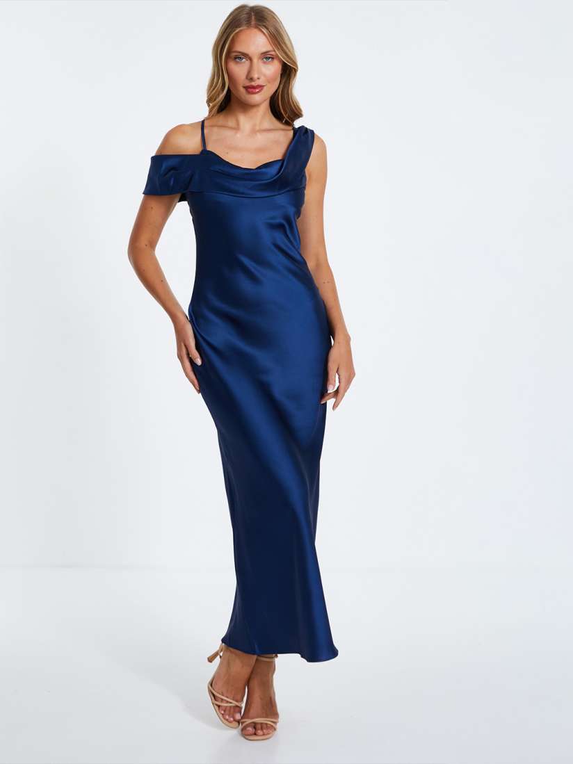 Satin bodycon maxi dress new arrivals