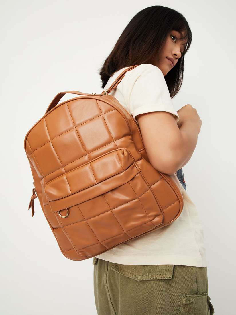 Buy max Women Solid Backpack Backpacks for Women 31216396 Myntra
