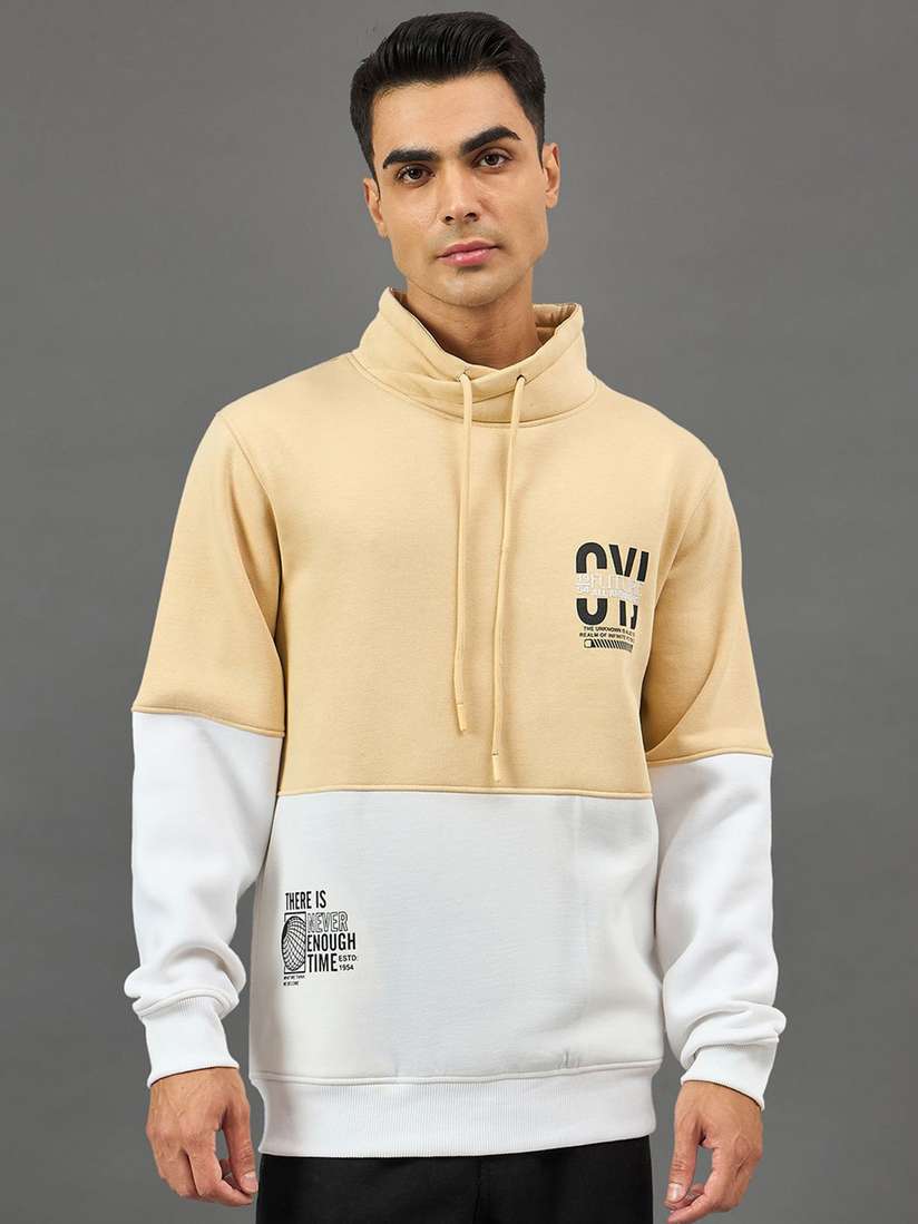 Buy Club York Men Colourblocked Sweatshirt - Sweatshirts for Men 31214141 |  Myntra