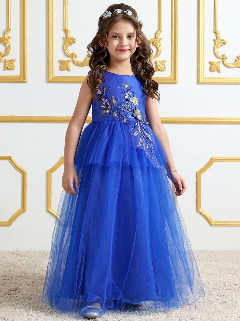 Buy Mark Mia Girls Sleeveless Party Peplum Dress Dresses for Girls 31224593 Myntra