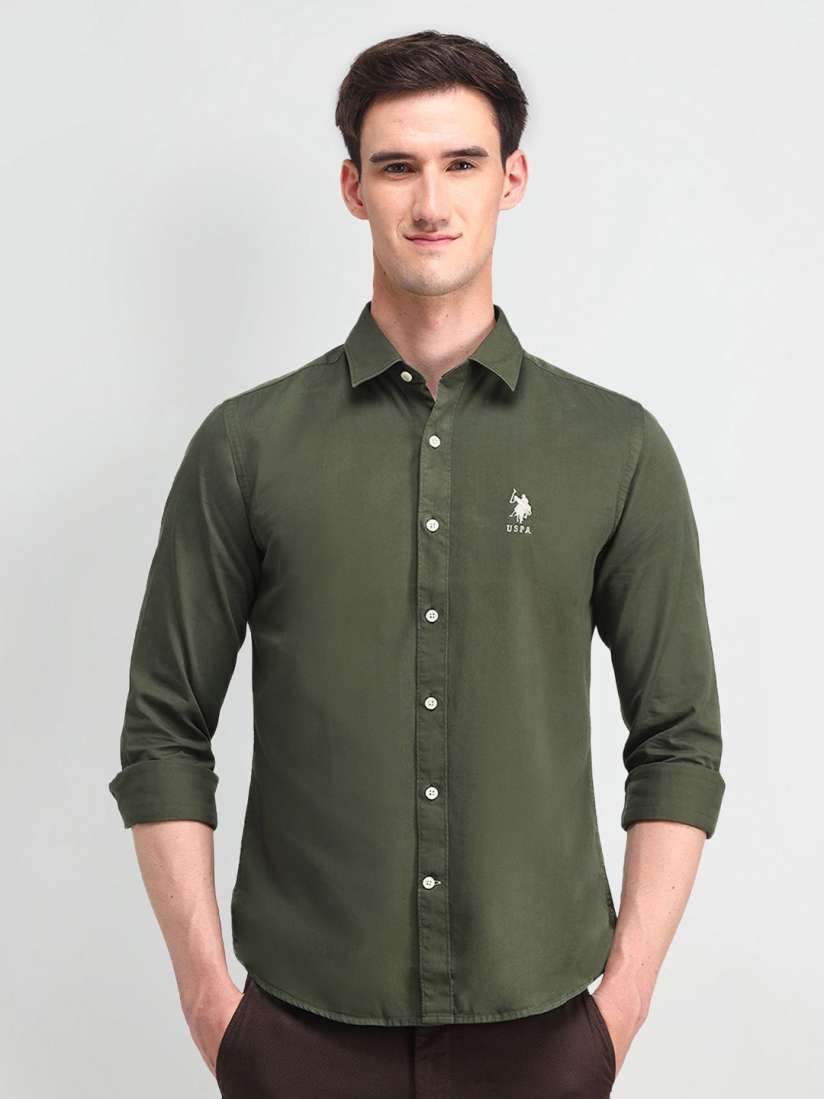 Denim formal shirts deals