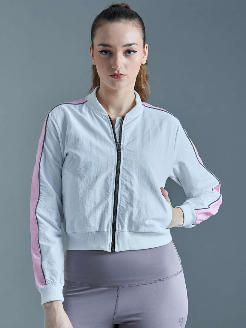 Sports bomber jacket womens discount