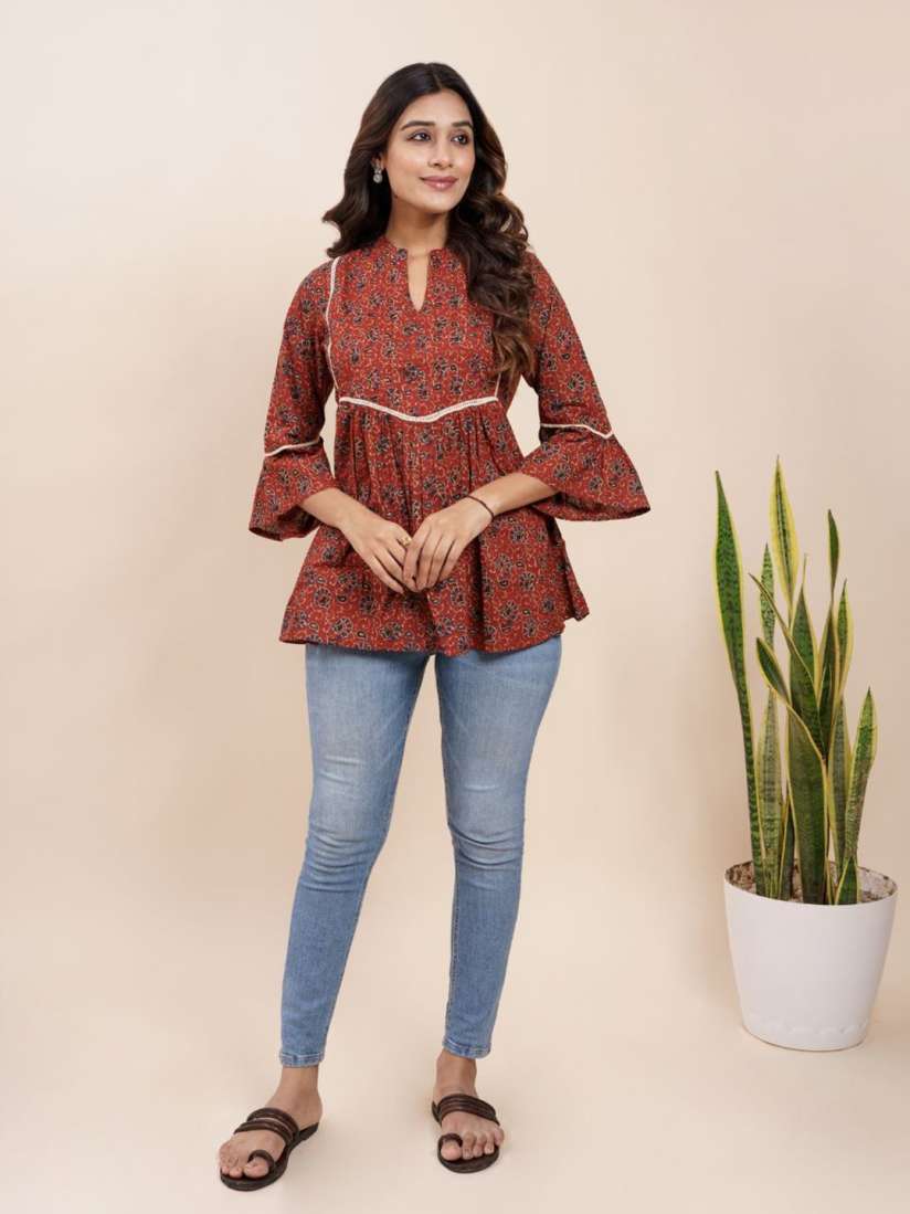 Myntra tunic tops discount