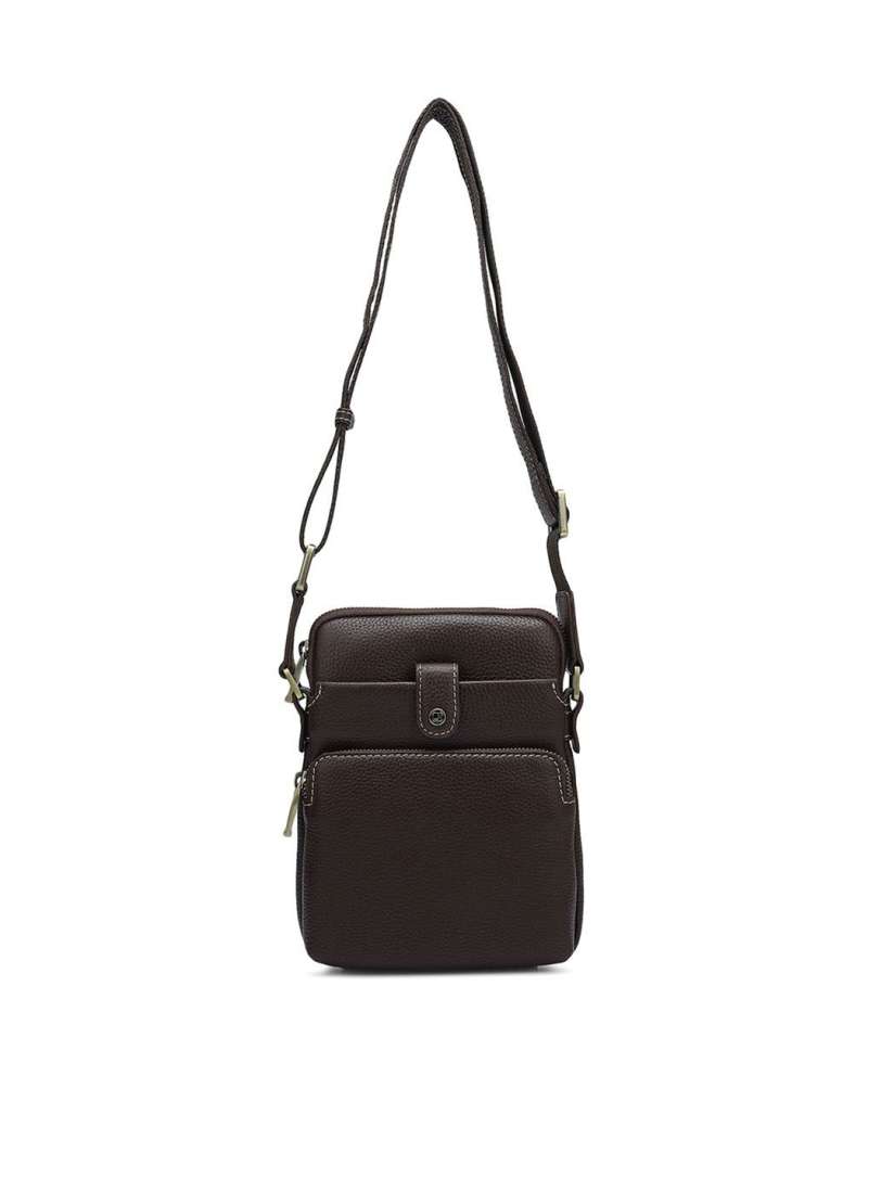 Buy Da Milano Men Textured Messenger Bag Messenger Bag for Men 31261519 Myntra