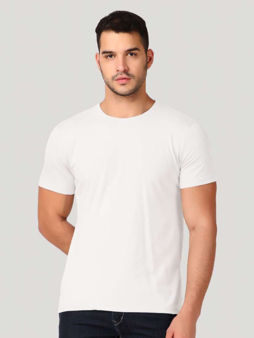 Buy inner element Men Moisture Wicking Solid Round Neck Cotton T shirt Tshirts for Men 30808043 Myntra
