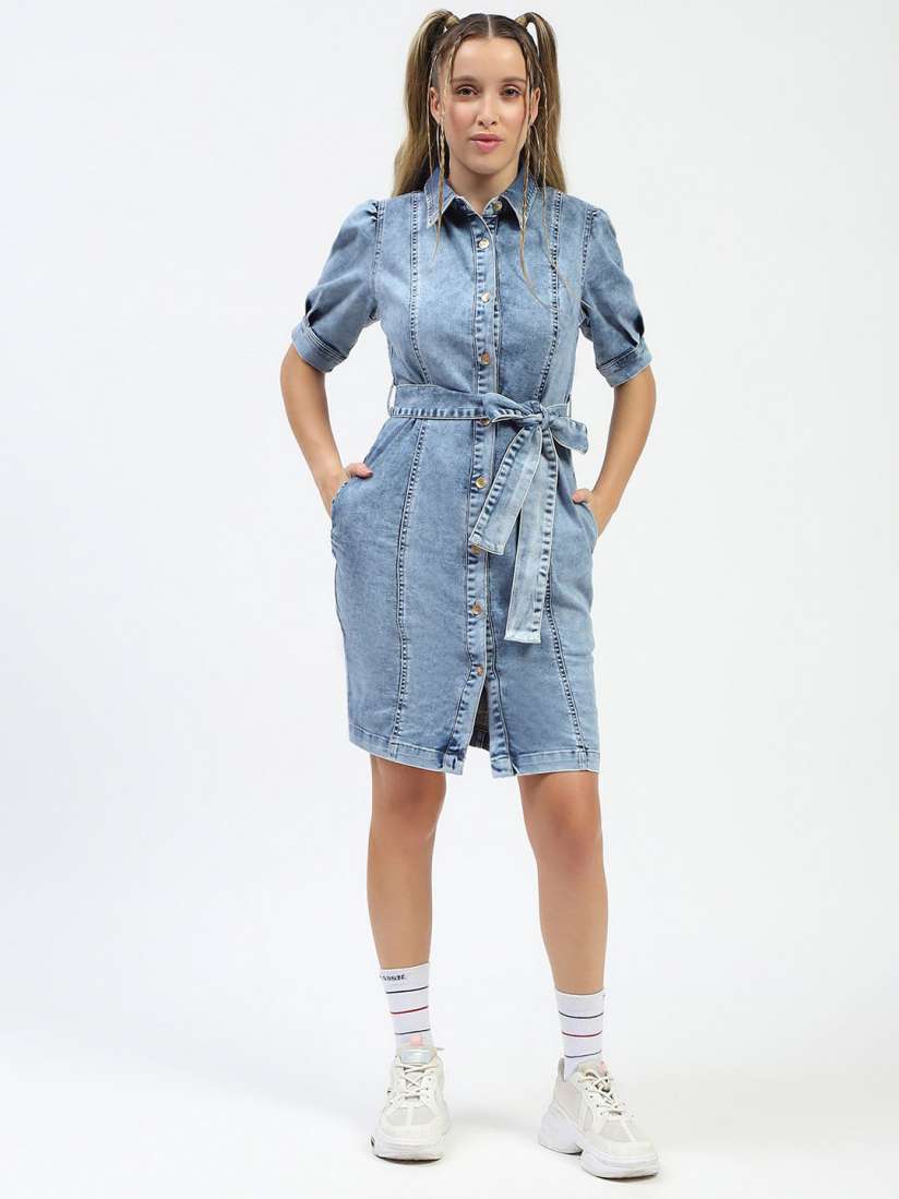 Madame denim dress shop