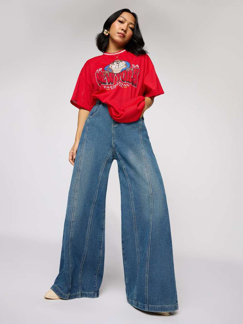 Korean jeans top deals