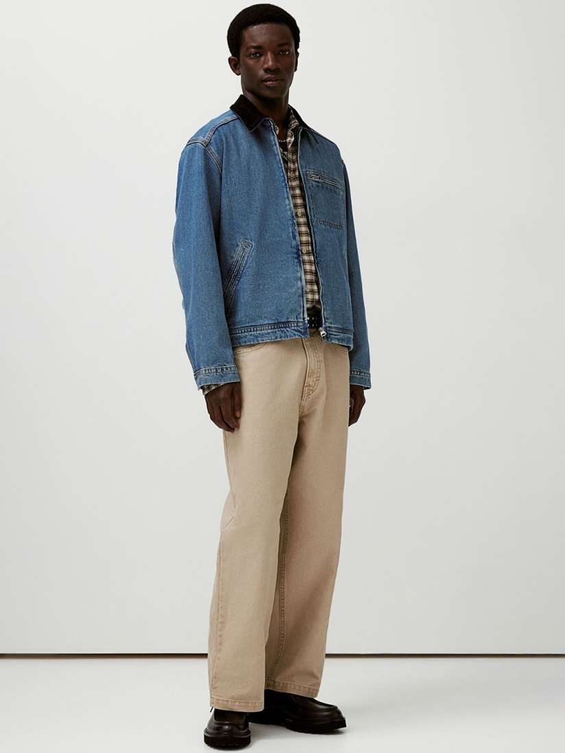 Corduroy denim jacket mens new arrivals
