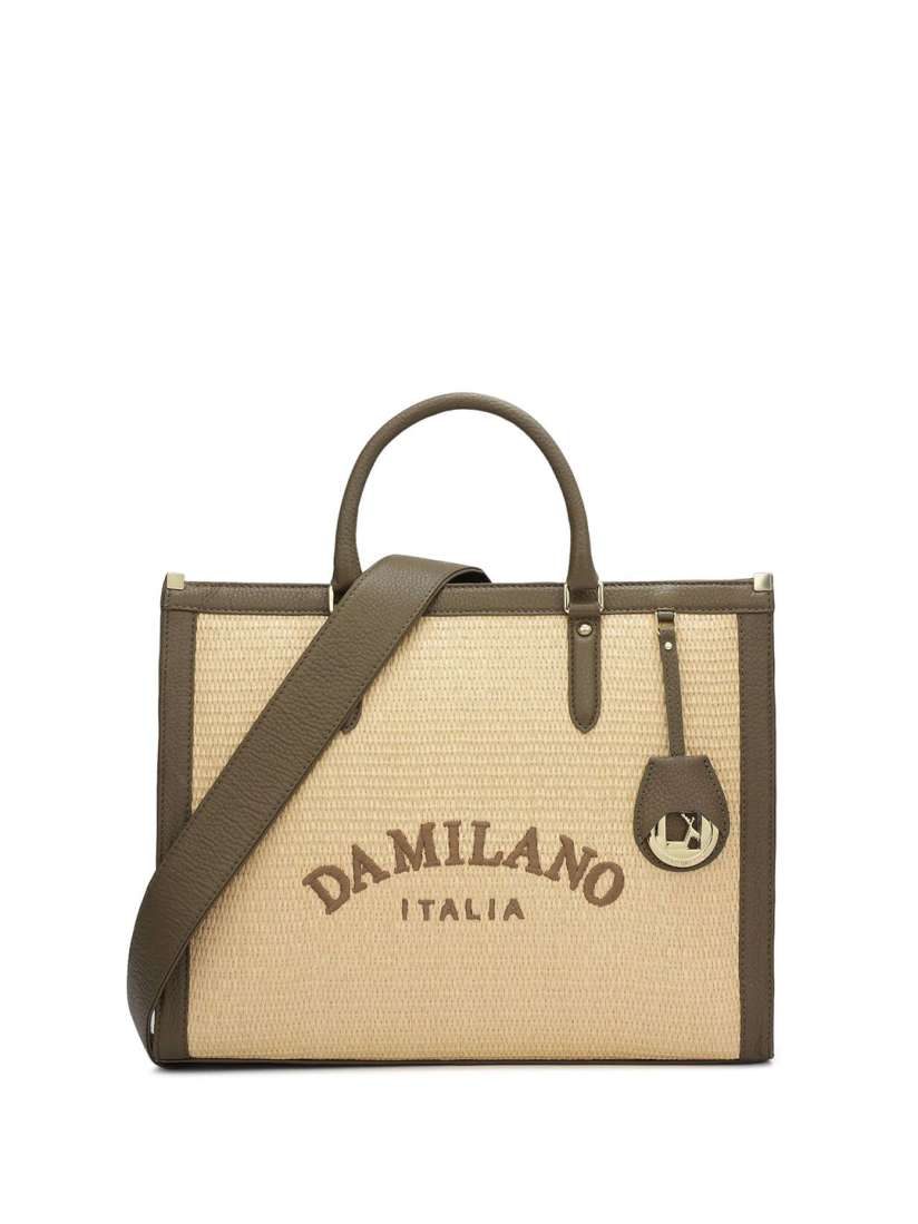 Buy Da Milano Women Textured Leather Oversized Structured Handheld Bag with Cut Work Handbags for Women 30881345 Myntra