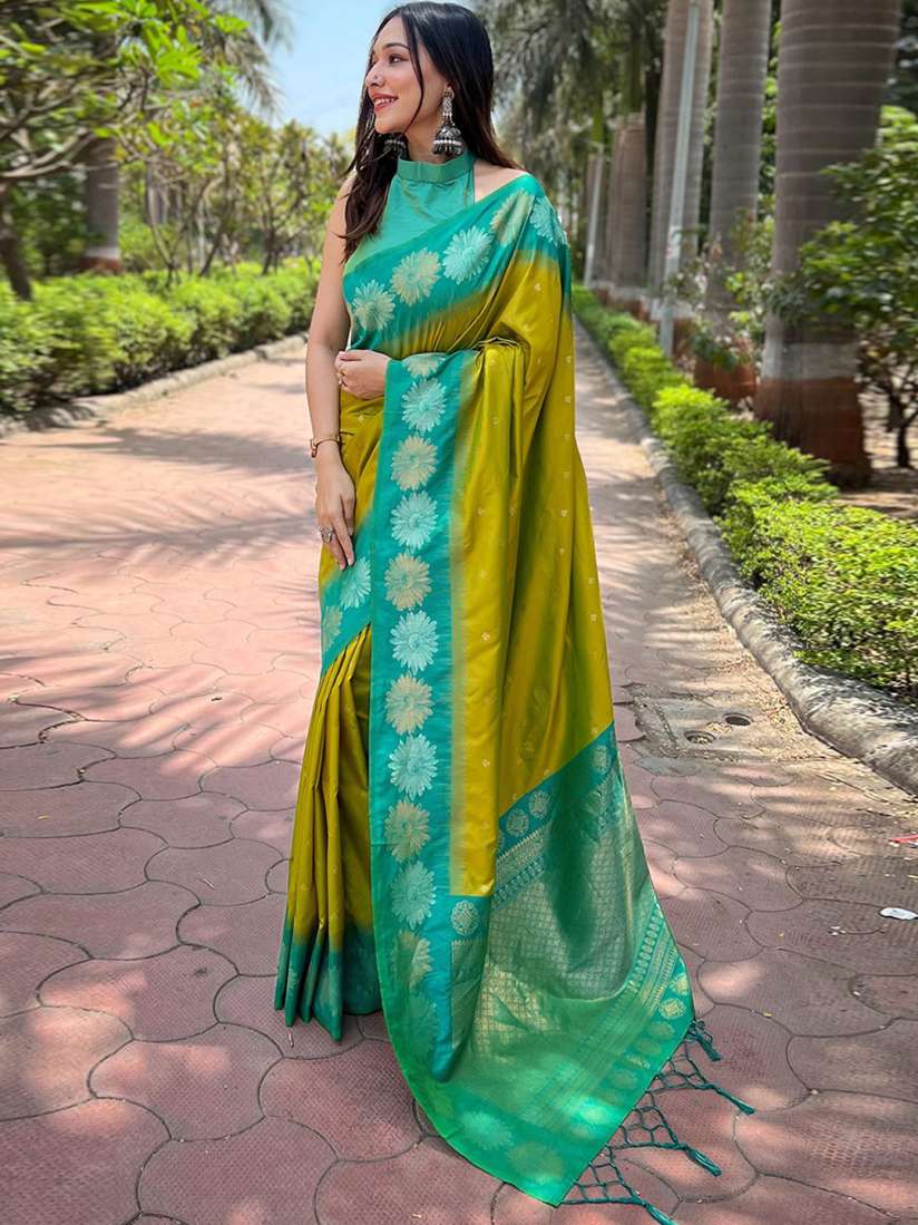 Soft silk sarees myntra store