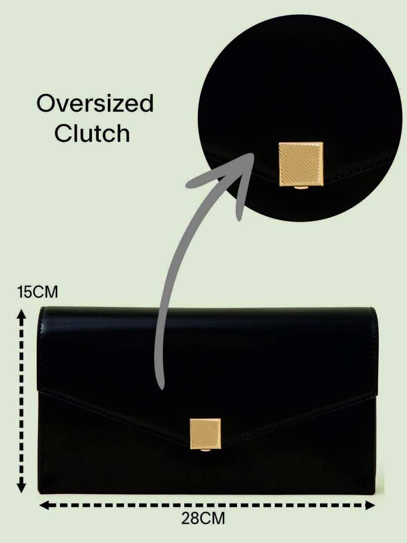 Buy Accessorize Oversized Envelope Clutch Clutches for Women 30934777 Myntra