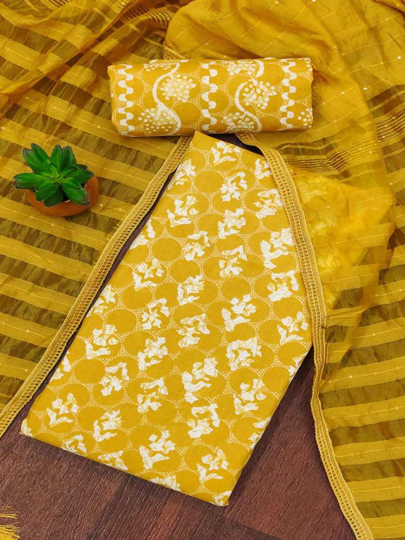Myntra dress material cotton clearance