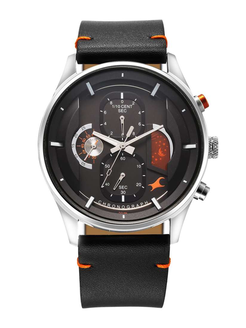 Buy Fastrack Men Brass Patterned Dial Leather Straps Analogue Watch 3315KL01 Watches for Men 30921917 Myntra