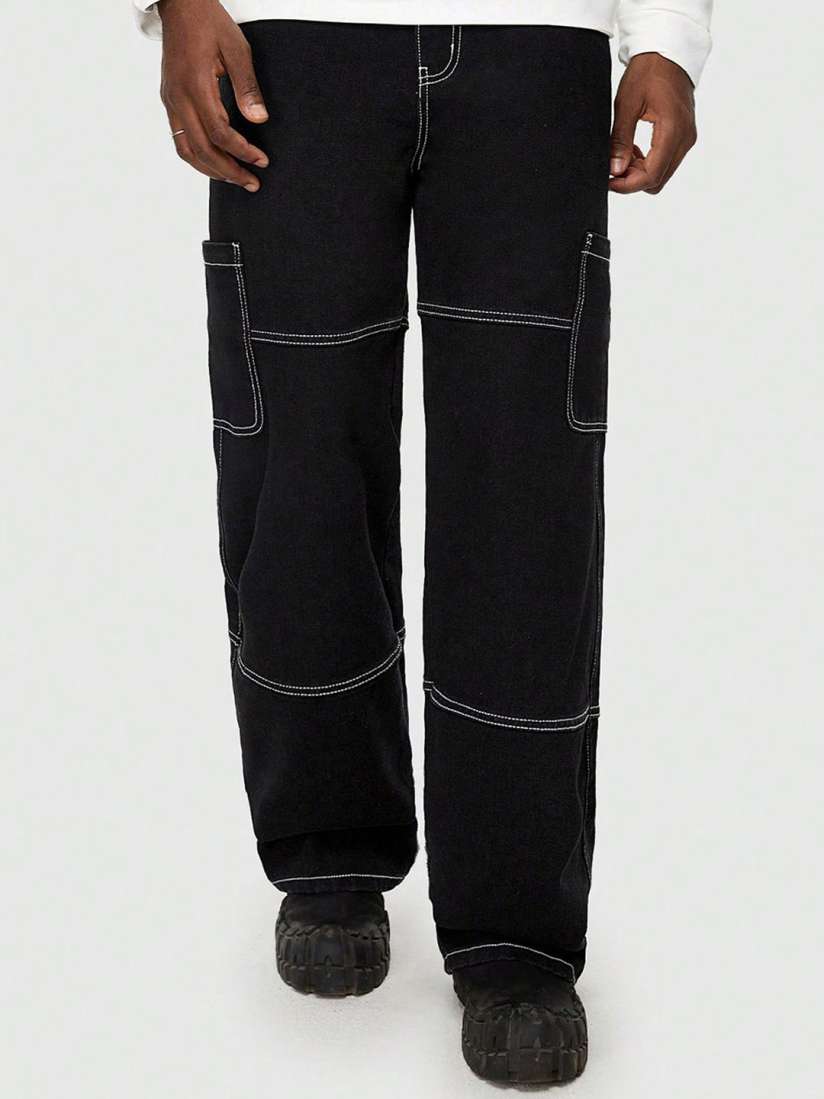 Myntra black jeans top