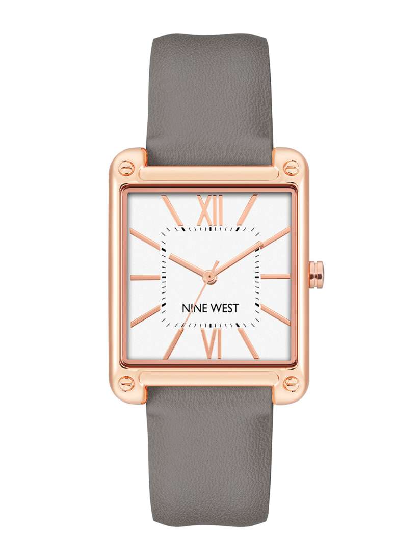 Buy Nine West Women Dial Leather Straps Analogue Watch NW 2116RGGY Watches for Women 30946925 Myntra