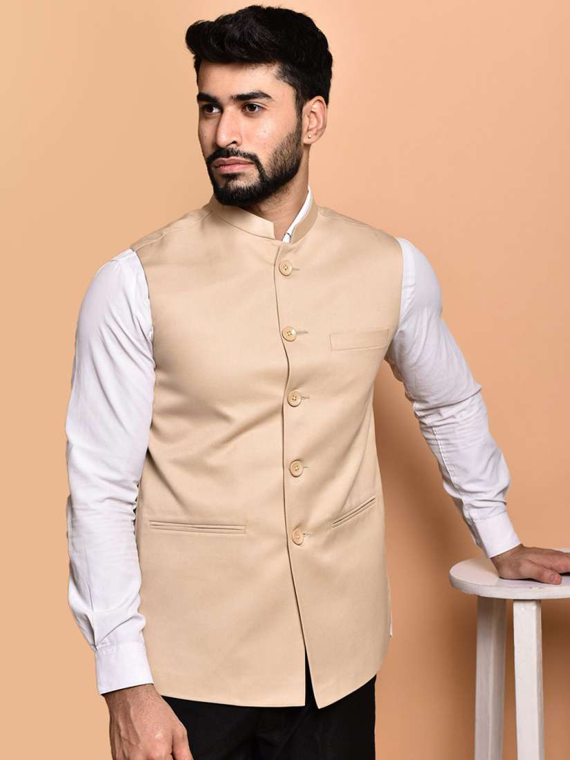 Buy PRINTCULTR Textured Woven Nehru Jacket Nehru Jackets for Men 30985801 Myntra