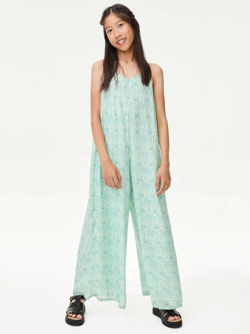 Buy Marks Spencer Girls Printed Basic Jumpsuit Jumpsuit for Girls 30964194 Myntra