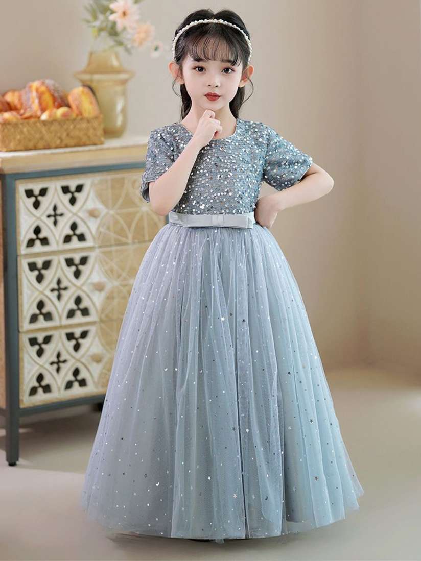 Buy JC SPARKLE Girls Maxi Balted Dress Dresses for Girls 30964649 Myntra