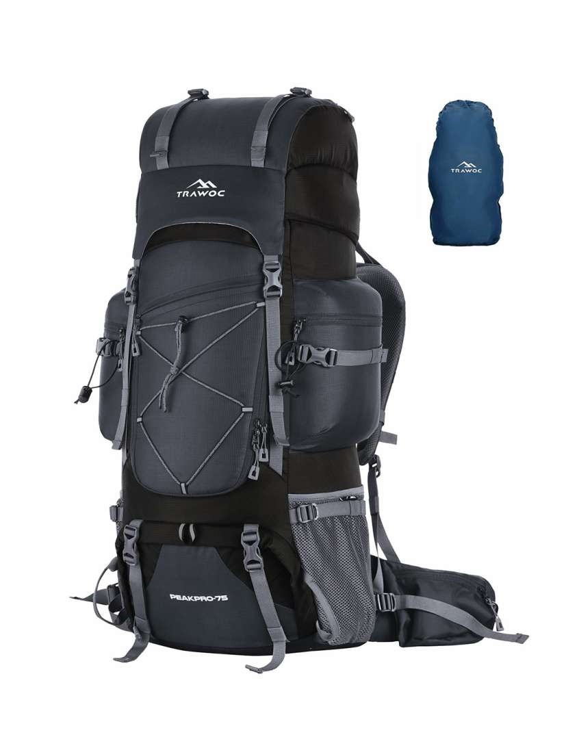 Buy TRAWOC Peakpro Unisex Travel Rucksack 75 L Rucksacks for Unisex 30955854 Myntra
