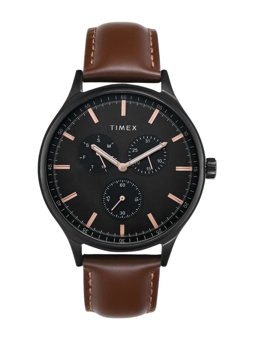 Buy Timex Men Leather Straps Analogue Multi Function Watch TWEG184SMU15 Watches for Men 30990823 Myntra