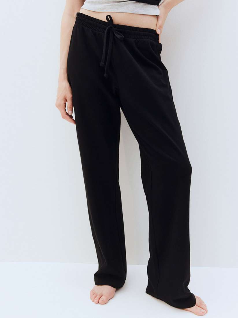 Buy H M Women Straight Sweatpants Trousers for Women 30916144 Myntra