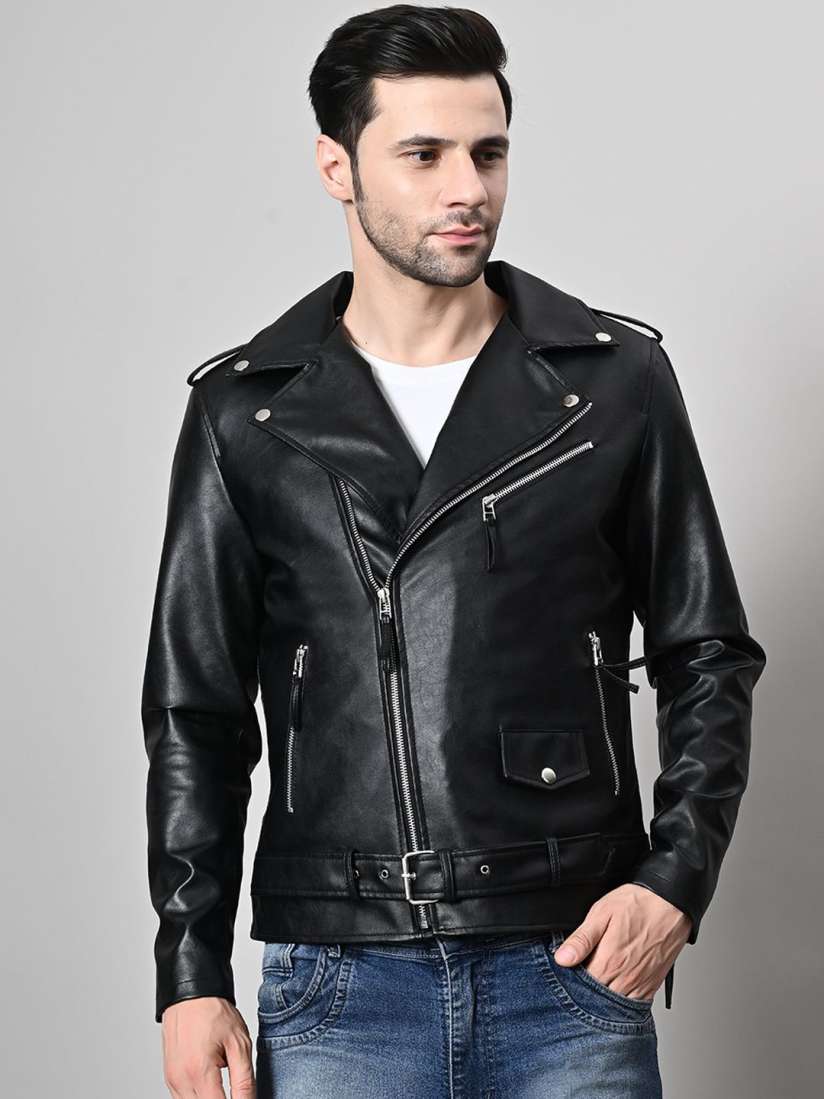 Mens lightweight biker jacket online