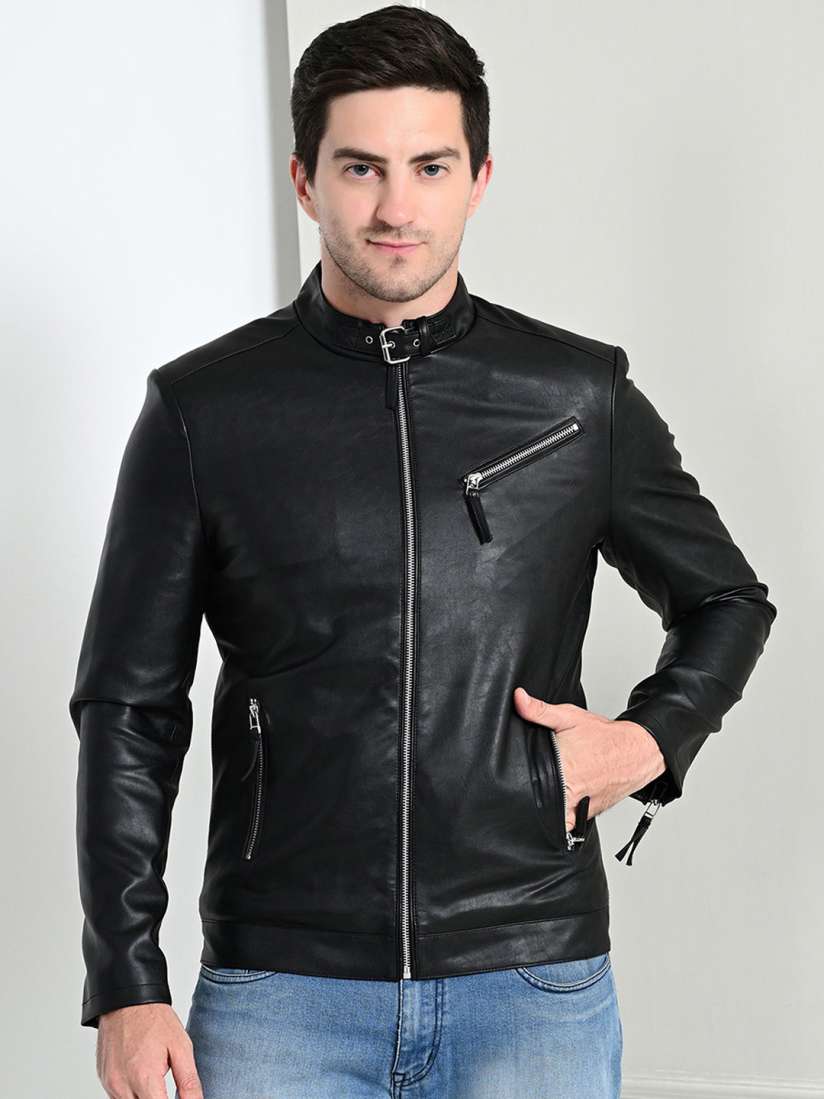 Buy TBOJ Men Lightweight Biker Jacket Jackets for Men 30990100 Myntra