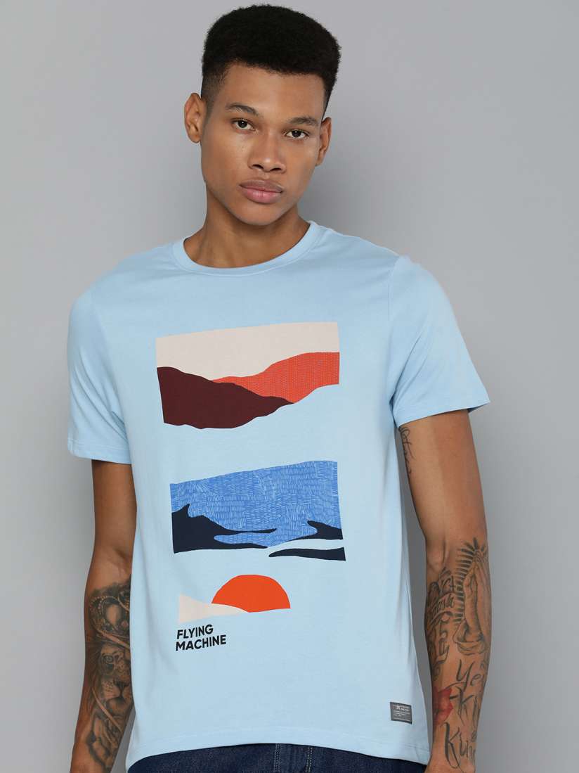 Flying machine t shirts myntra clearance