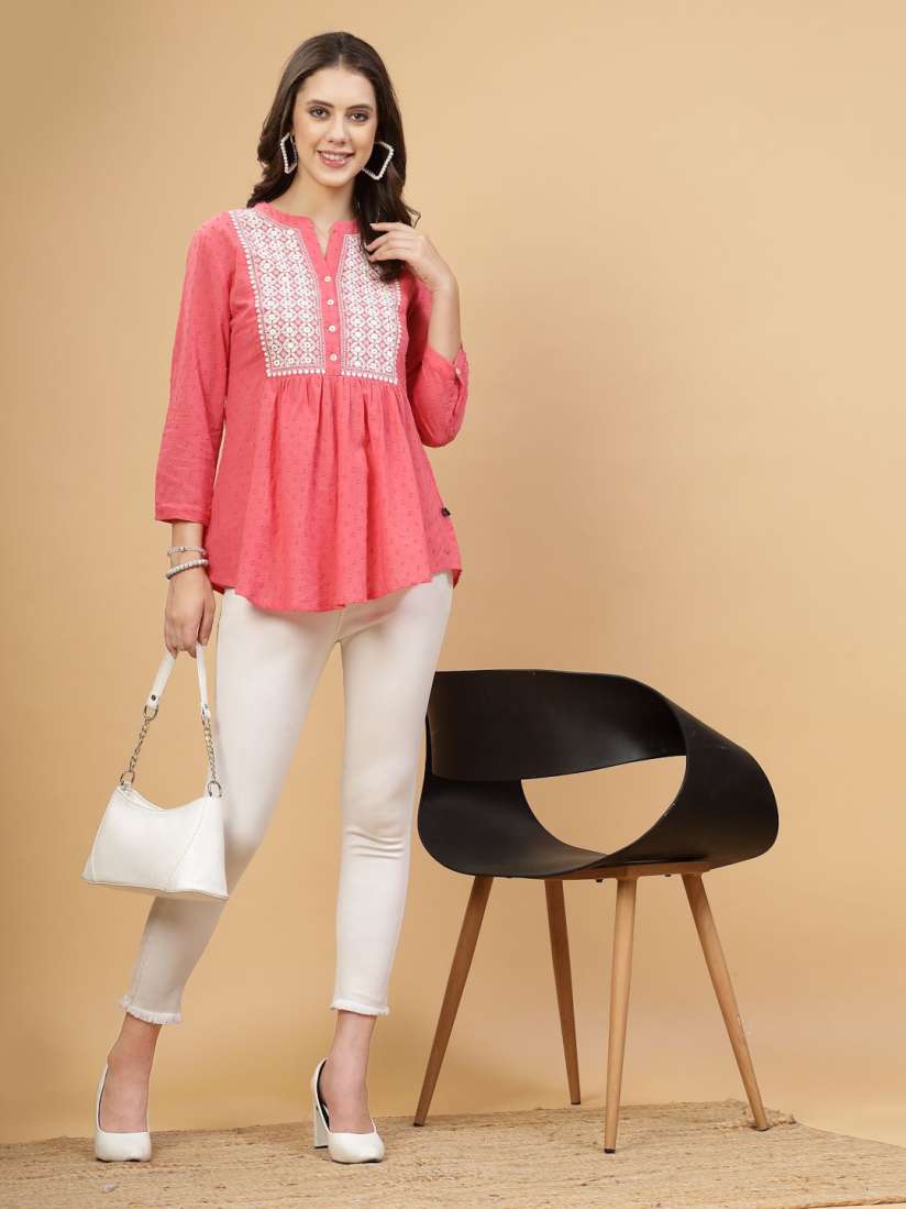 Buy Pistaa Embroidered Pure Cotton Anarkali Kurti Kurtis for Women 30976691 Myntra