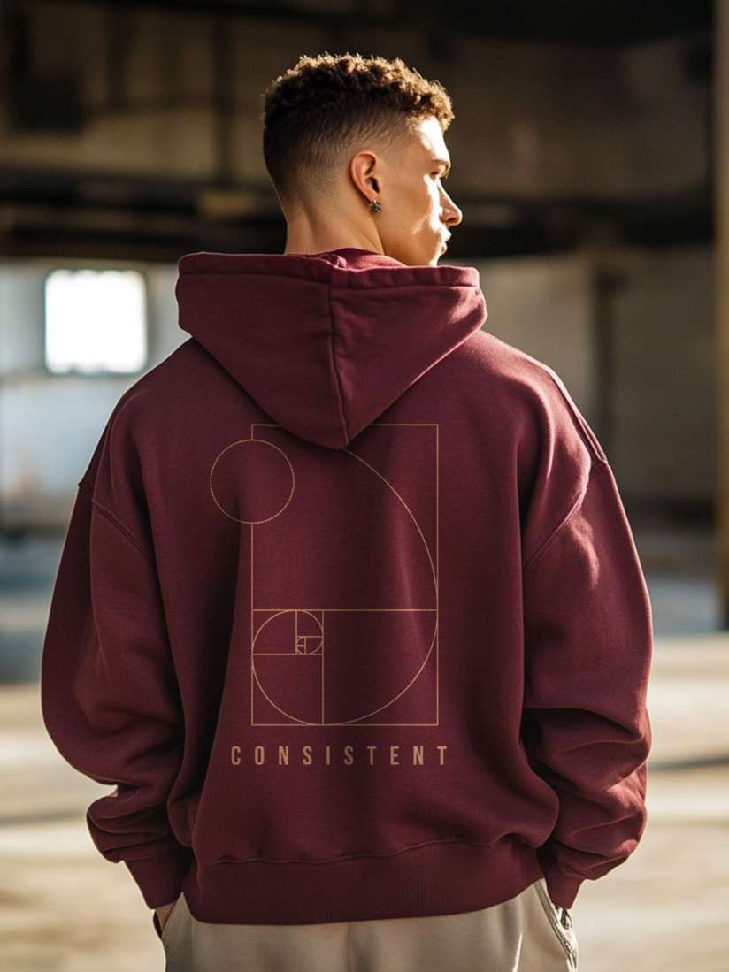 Buy NOBERO Men Oversized Printed Hooded Sweatshirt Sweatshirts for Men 31015252 Myntra