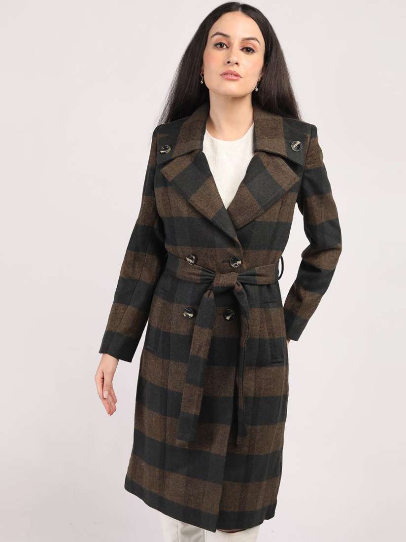 Myntra trench coat top