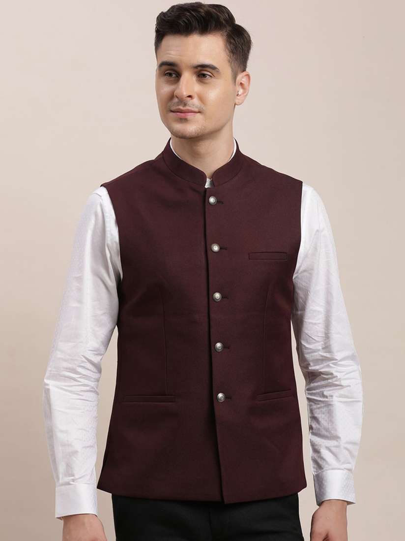 Buy Turtle Cotton Slim Fit Nehru Jacket Nehru Jackets for Men 30930983 Myntra