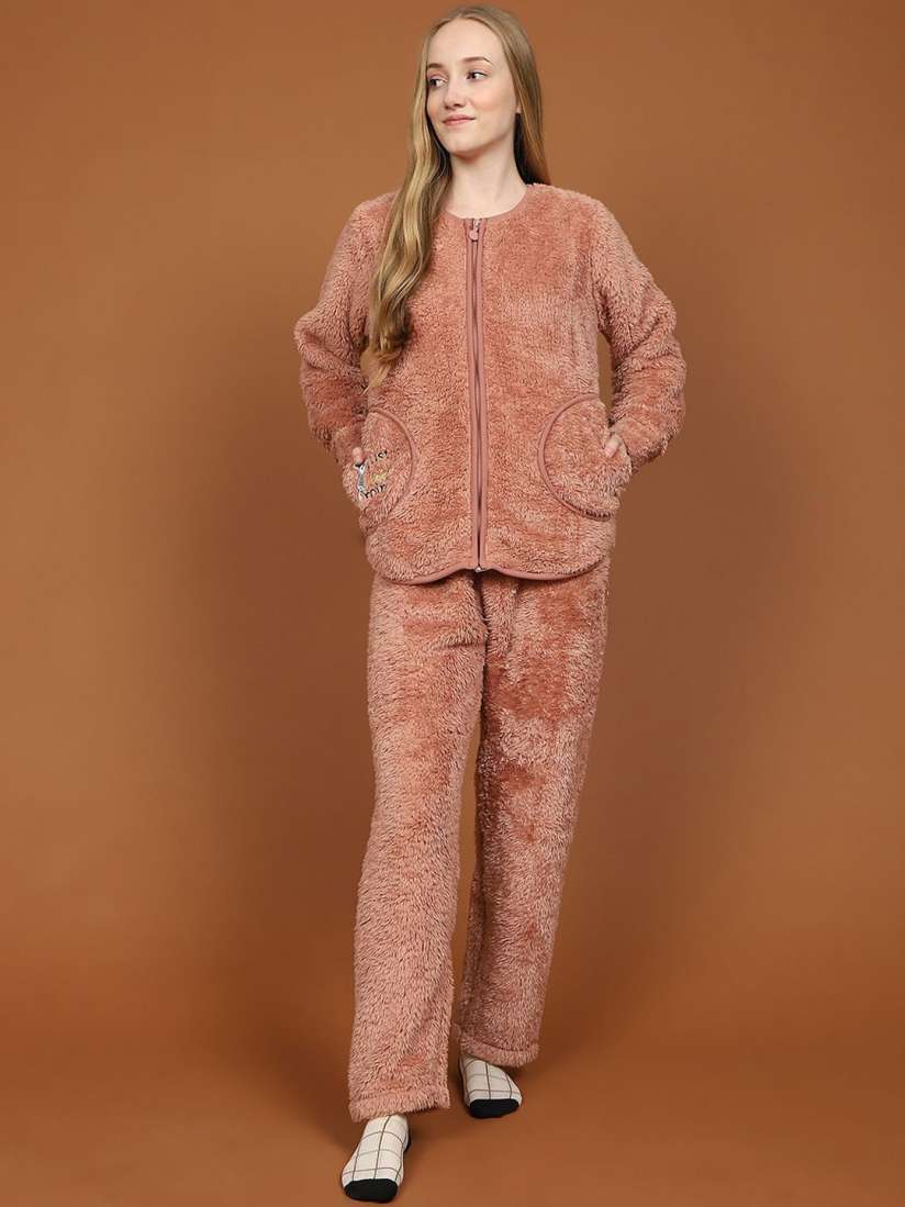 Buy MADAME M SECRET Women Graphic Printed Night suit Night suits for Women 31018041 Myntra
