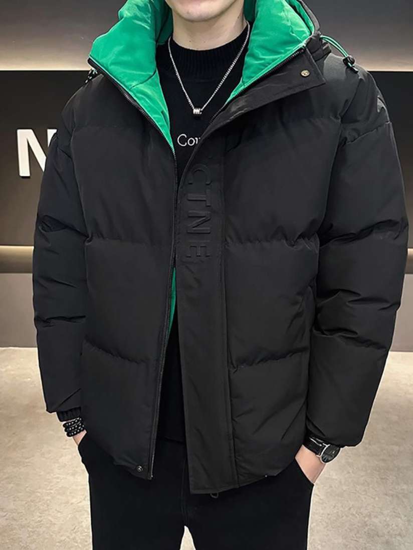 Buy StyleCast x Revolte Men Mock Collar Puffer Jacket Jackets for Men 31011328 Myntra