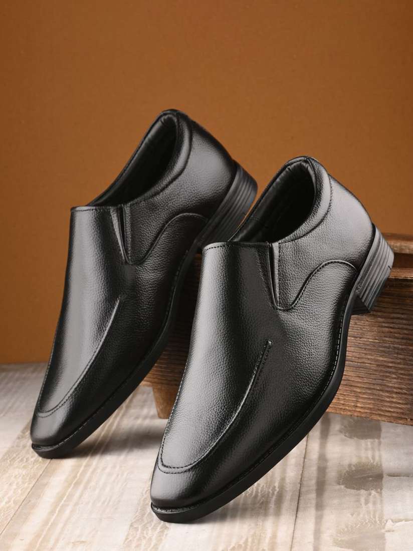 Buy Auserio Men Leather Formal Slip On Shoes Formal Shoes for Men 30946178 Myntra