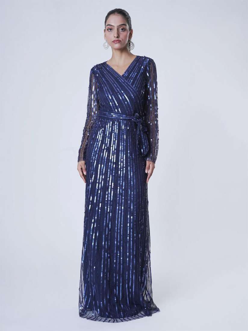 Evening gowns online myntra top
