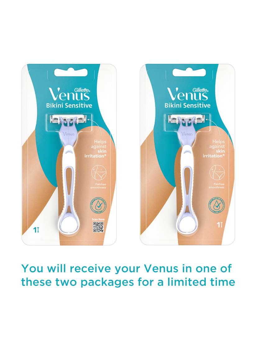 Buy Gillette Venus Women Bikini Sensitive Dermatologically Tested Pain Free Hair Removal Razor Shaving and Hair Removal for Women 25568634 Myntra